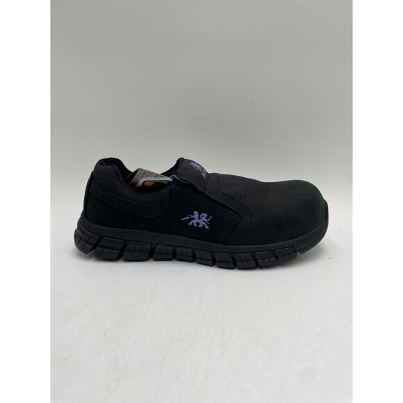 MOXIE TRADES Mary MT23015 Women's NEW Composite-Toe Work Shoe Black US Size 7 W - Picture 4 of 11